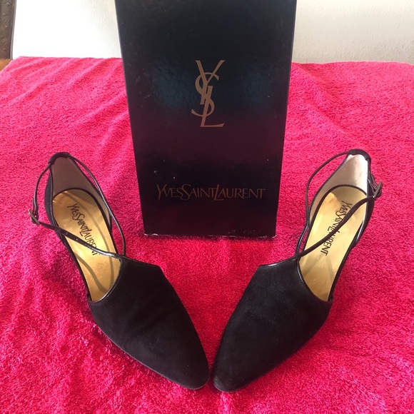 YvesSaintLaurent Suede heels - Picture 3 of 5